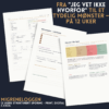 Migrenelogg — 12-ukers migrenedagbok PDF på norsk